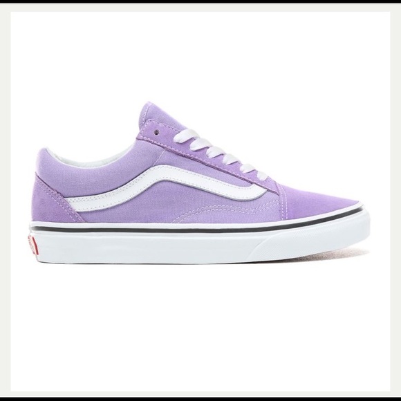 violet tulip vans slip ons